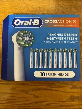 Oral-B Cross Action Replacement Electric Toothbrush Heads